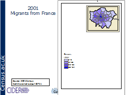 2001
Migrants from France