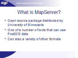 What is MapServer?