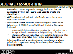 A trial classification 