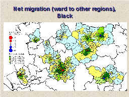 Net migration (ward to other regions), Black