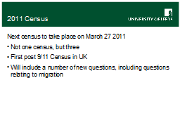 2011 Census