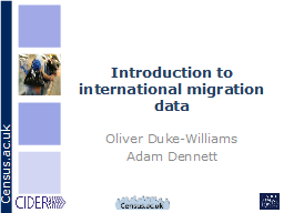 Introduction to international migration data