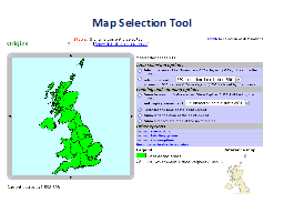 Map Selection Tool